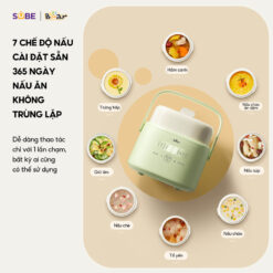 Nồi nấu chậm Bear 1L SB-NNC10