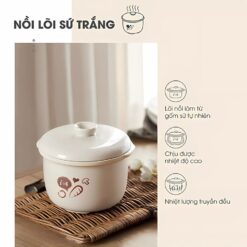 Nồi nấu chậm Bear 0.8L SUBE001