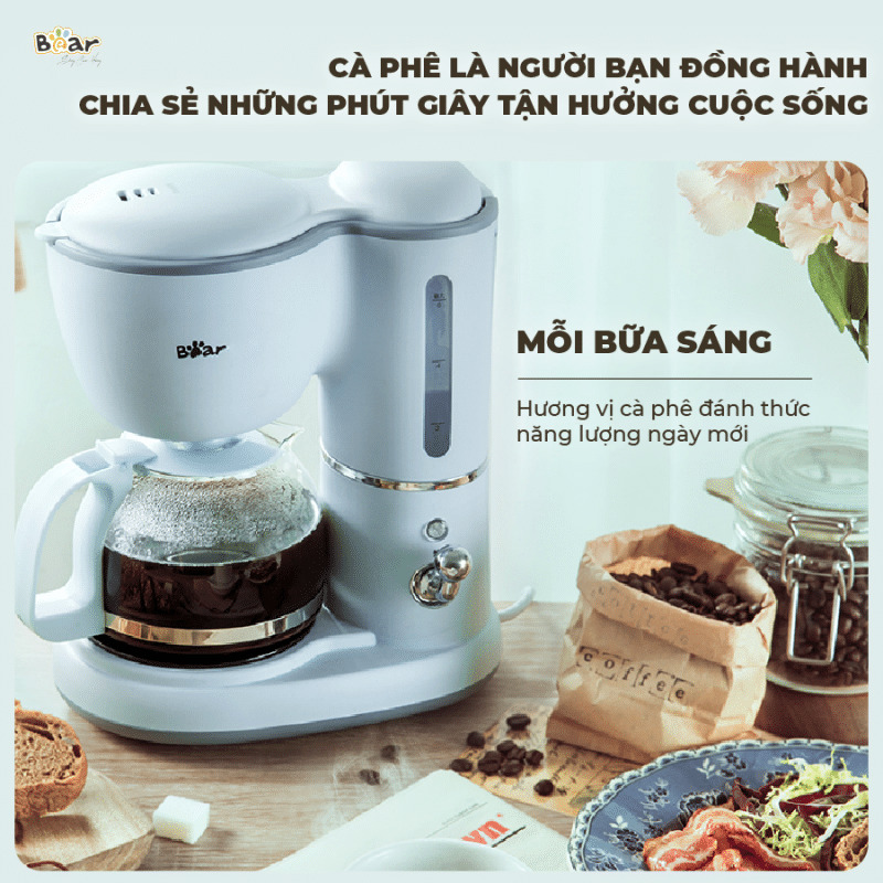 Quà tặng tri ân khách hàng cuối năm - Máy pha cà phê Bear