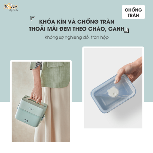 Hộp Cơm Điện Bear SB-HC12L