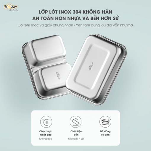 Hộp Cơm Điện Bear SB-HC12L