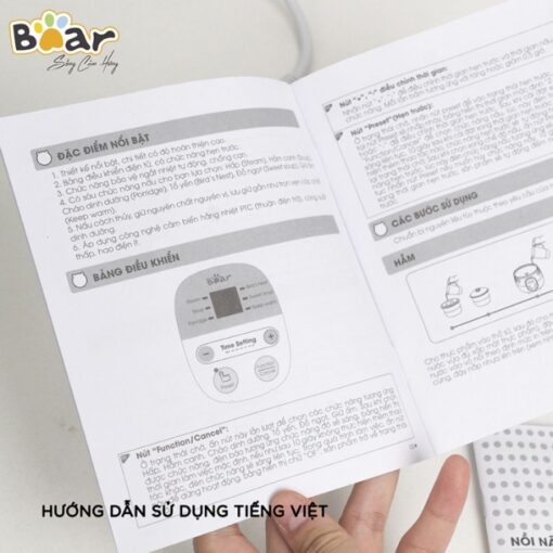 Nồi nấu chậm Bear 0.8L SUBE001