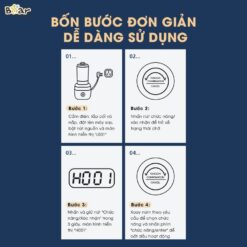 Máy làm sữa hạt Bear 1.5L PBJ-B06S2
