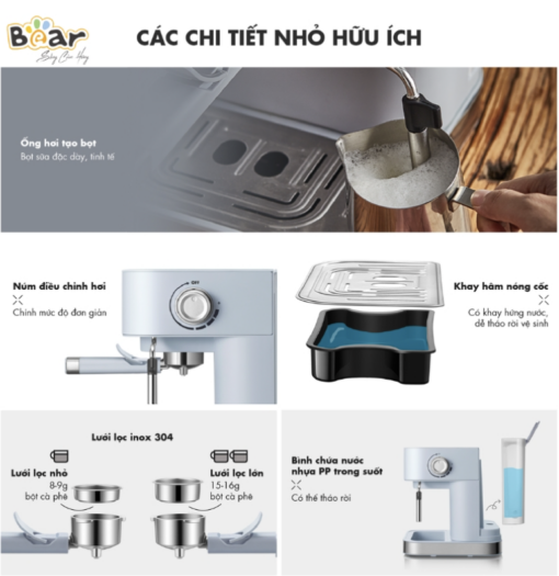 Máy pha cà phê Bear CF-B15V1