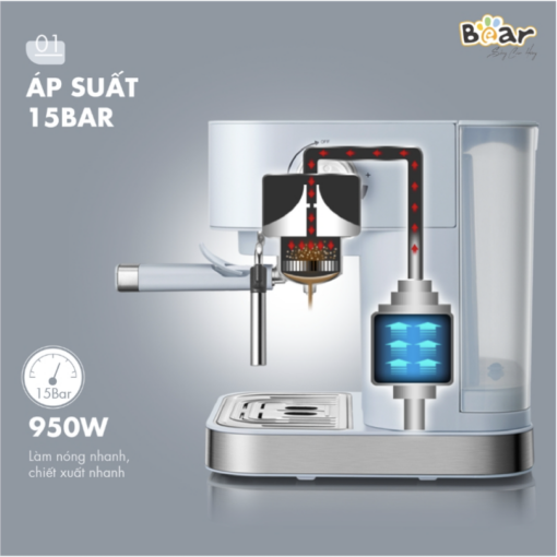 Máy pha cà phê Bear CF-B15V1
