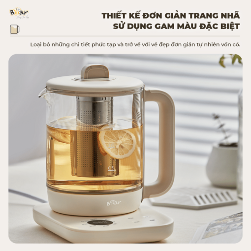 Quà tặng máy pha trà Bear cho khách hàng nam dịp Tết
