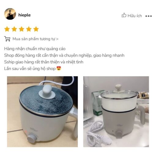 nồi điện đa năng Bear 1.2L DRG-C12K1