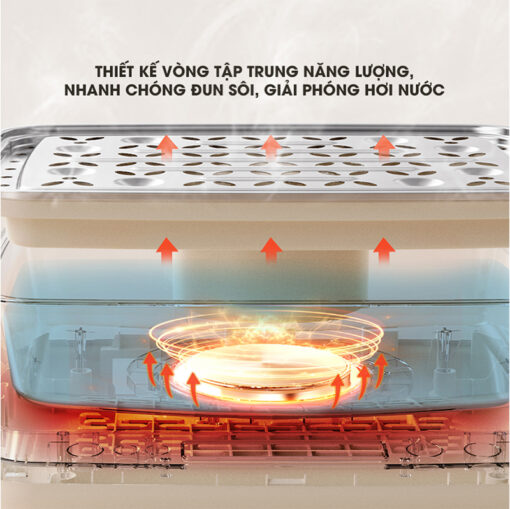 Nồi hấp Bear SB-NH12L