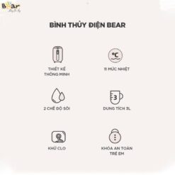 Bình thủy điện Bear 3L KE-B30V1