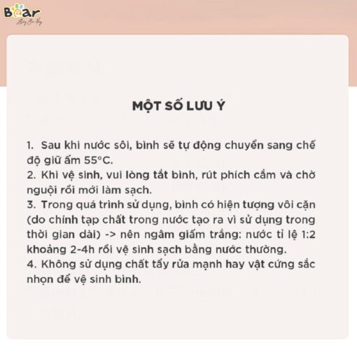Bình thủy điện Bear 3L KE-B30V1