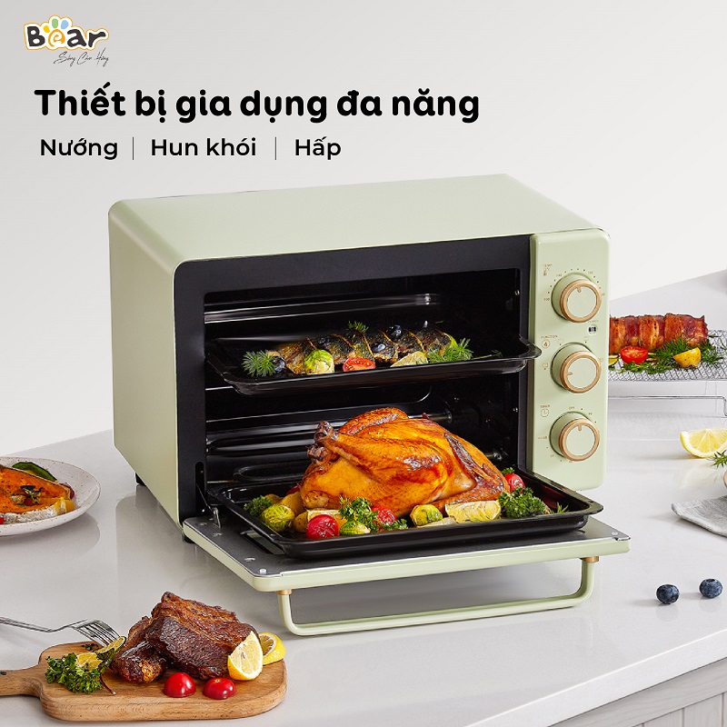 Lò nướng Bear cao cấp với nhiều tính năng là món quà ý nghĩa cho khách hàng cao cấp