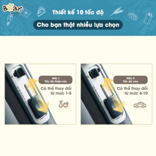 máy đánh trứng bear HM-B01V1
