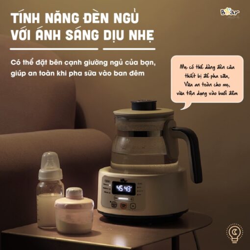 máy hâm sữa bear TNQ-D12D1