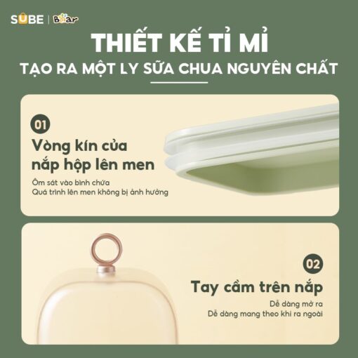 Máy làm sữa chua Bear 1L SB-SC12C