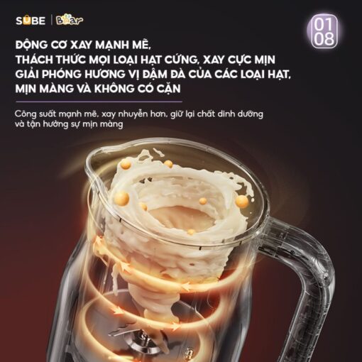 máy làm sữa hạt Bear 0.6L SB-SH06D