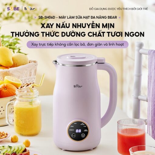 Máy làm sữa hạt Bear là gì?