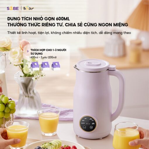máy làm sữa hạt Bear 0.6L SB-SH06D