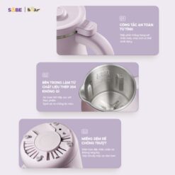 máy làm sữa hạt Bear 0.6L SB-SH06D