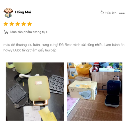 Chiếc máy dễ thương xỉu, mua hàng được tặng thêm quà 