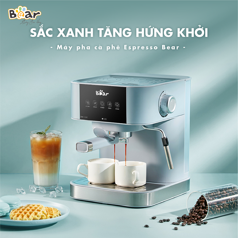 Set quà tặng doanh nghiệp - Cà phê và máy pha cà phê Bear