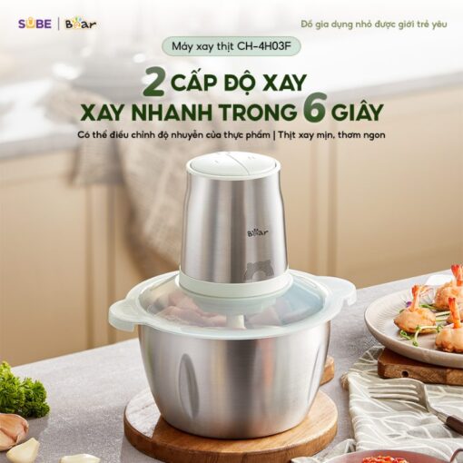 Máy xay thịt Bear CH-4H03F