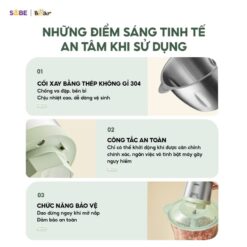 Máy xay thịt Bear CH-4H03F