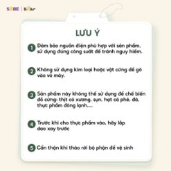 Máy xay thịt Bear CH-4H03F