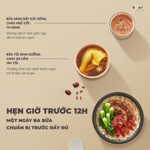 Nồi cơm điện Bear SB-NC30B