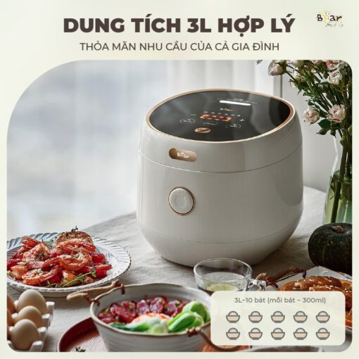 Nồi cơm điện Bear SB-NC30B