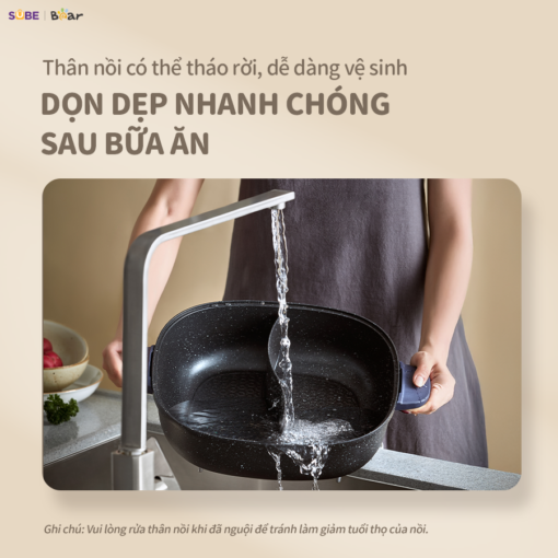 Nồi lẩu Bear 6L SB-NL60U
