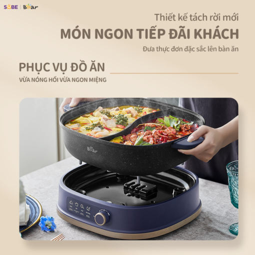 Nồi lẩu Bear 6L SB-NL60U