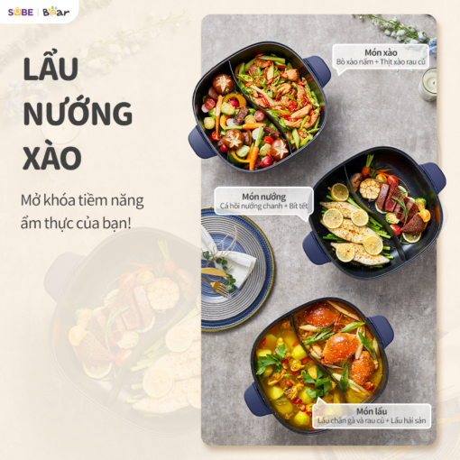 Nồi lẩu Bear 6L SB-NL60U