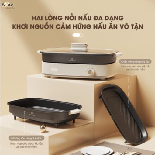 Bếp lẩu nướng Bear SB-NL45K