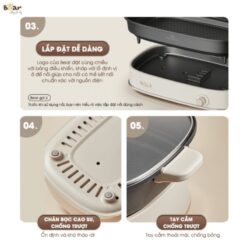 Bếp lẩu nướng Bear SB-NL45K