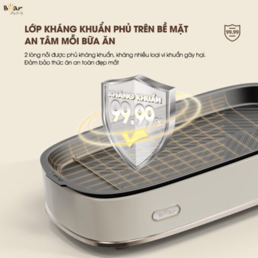 Bếp lẩu nướng Bear SB-NL45K
