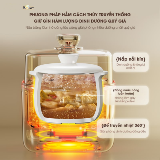 Mẹ nên mua nồi nấu chậm vì khả năng bảo toàn dinh dưỡng