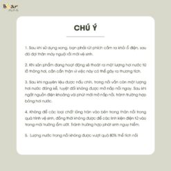 Nồi nấu chậm Bear SB-NNC20