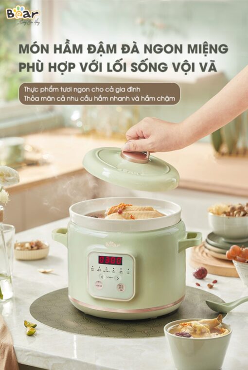 Nồi nấu chậm Bear SB-NNC20