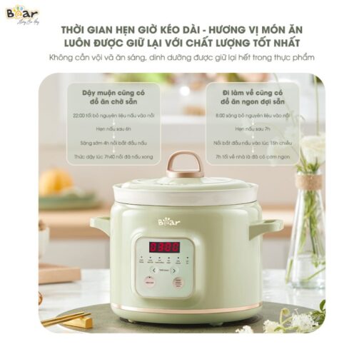 Nồi nấu chậm Bear SB-NNC20