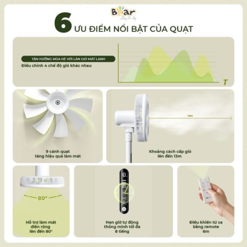 Quạt cây Bear DFS- D47F2