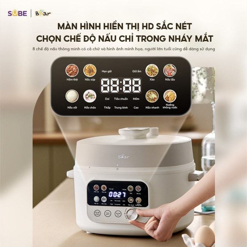 Nồi áp suất Bear