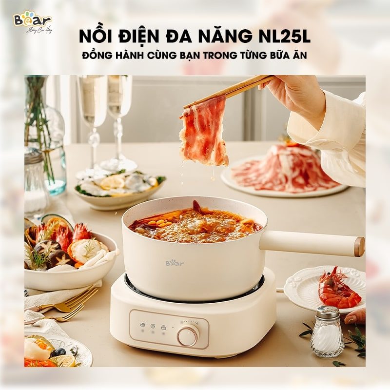 Nồi điện đa năng Bear