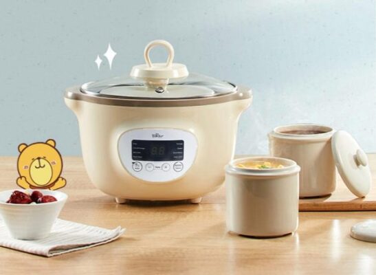 Nồi nấu cháo chậm Bear có tốn điện không