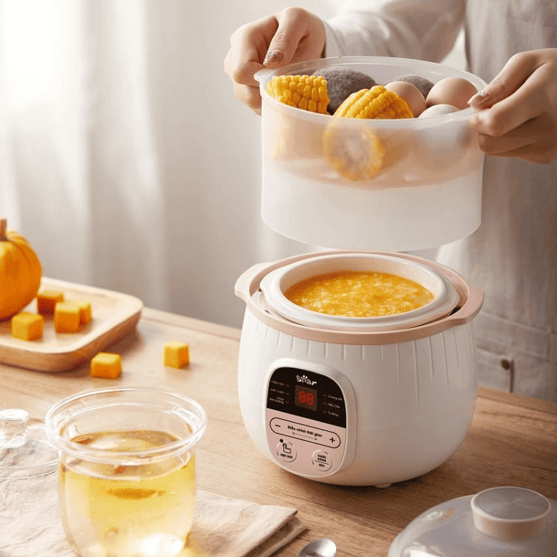 Nồi nấu chậm nấu cháo sánh mềm, bổ dưỡng