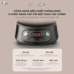 Ấm sắc thuốc Bear SB-AST35