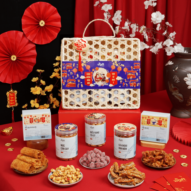 Giỏ quà tết - Món quà truyền thống ý nghĩa