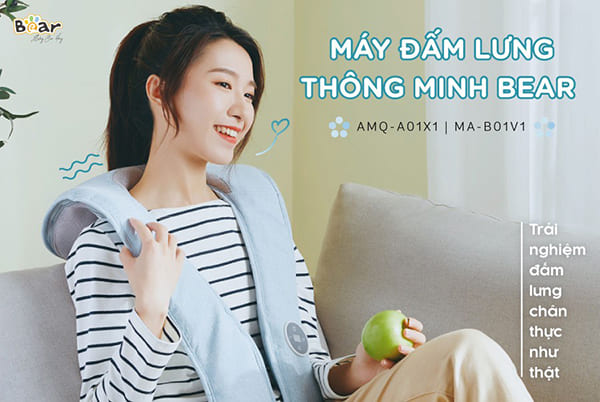 Máy massage Bear - Món quà thư giãn