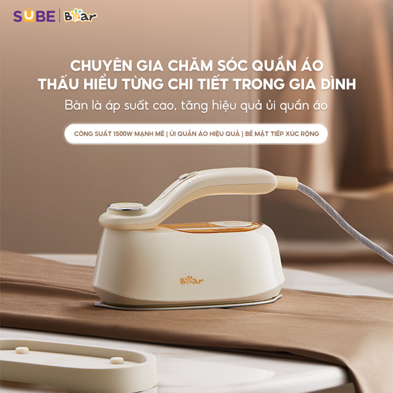 Quà tặng bàn là Bear cho trang phục luôn tươm tất