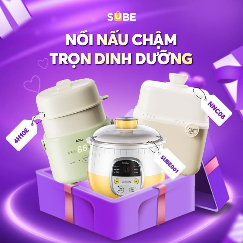 Nồi nấu chậm Bear được nhiều doanh nghiệp lựa chọn làm quà tặng