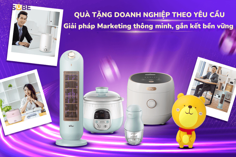 Quà tặng doanh nghiệp theo yêu cầu, giải pháp Marketing thông minh, gắn kết bền vững